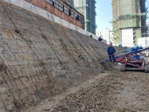 清新区建筑边坡支护